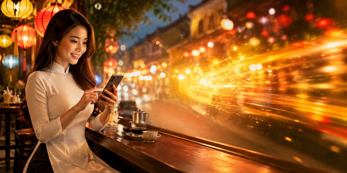 Người dùng Việt Nam theo dõi kết quả cá cược trực tuyến trên điện thoại